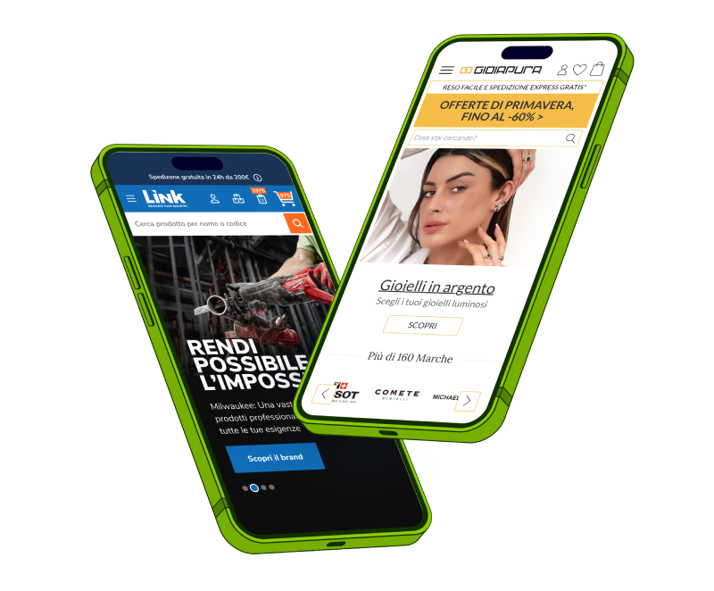 Progetti su dispositivi mobile realizzati da Tun2U. Gioiapura e Link industrial Tools